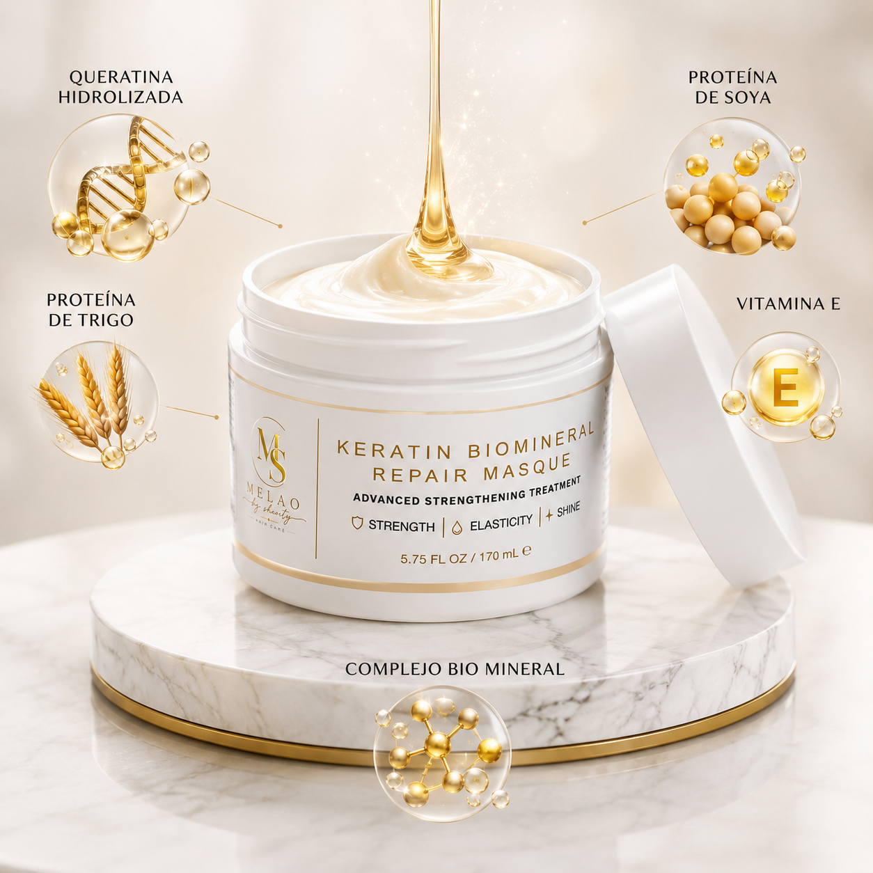 KERATINE BIOMINERAL REPAIR MASQUE